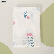 DFMEI 初生嬰兒包單新生竹棉紗布寶寶包被襁褓ins亞馬遜, 粉黛桃紅(小瑕疵)