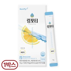 링포티 에너지 수분 충전 레몬맛 특허유산균 함유, 1개, 110g
