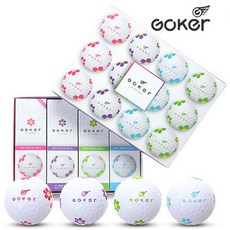 고커 데이지 골프공 팬텀 3피스/12구 초고반발