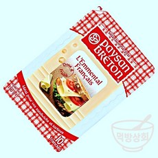 먹방상회 에멘탈 프랑시스 슬라이스 160그램 부드러운 치즈 x2EA