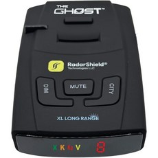 차량용 레이더실드 고급 레이더 탐지기 장거리 탐지 IVT 필터링 레이저 탐지 음소거 및 어두운 버튼 마운트 및 12V 어댑터 블랙 포함 고스트 레이더 및 레이저 탐지기, The Ghost