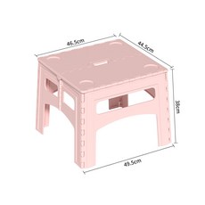 해피유통 아웃도어 핑크 접이식 테이블 캠핑 테이블 휴대용 가정용 학습 테이블 jhwj, 핑크테이블[100kg], 1개