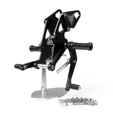 Yamaha MT-07 FZ-07 (2013-2016) 腳踏後移組-提升操控與舒適度, Black, 1個, Black