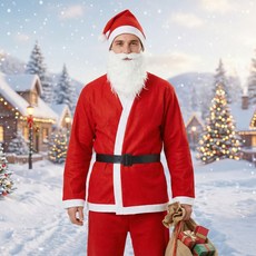 리빙릿 산타복 5종 세트 크리스마스 빅사이즈 코스튬 산타클로스