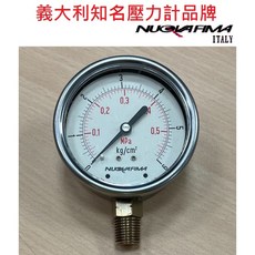 NUOVA FIMA 壓力計 意大利製造, 1個, 0-400kg/cm2 + psi