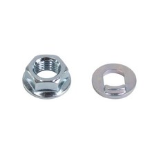 프론트 모터 휠 스틸 합금 너트 교체 샤오미 M365 프로 전기 스쿠터 예비 액세서리, 01 1pair, 1개