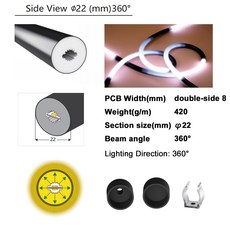 WS2811 WS2812B RGB LED 네온 스트립 로프 라이트 튜브 플렉스 블랙 실리카 젤 소프트 램프 룸 외부 장식 방수 IP67, B22D, 4 메터