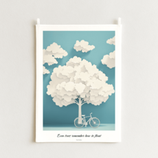 노아갤러리 인테리어 가리개천 패브릭 포스터, 브리제 01