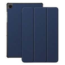 갤럭시탭A11(SM-X133/135) 8.7인치 호환 지케이 스마트커버 북커버 케이스 A9(SM-X110/115) 8.7인치 공용, 1개, 네이비