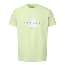 블랙야크 공용 흡습 속건 신축성 항균 소재 알파인 그래픽 반팔티 1BYRTMU920