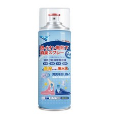 久盈 銀離子除臭噴霧 鞋襪適用 日本製造, 1個, 260ml藍色 茉莉花, 260ml