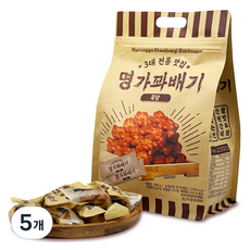 명가꽈배기 흑당, 5개, 500g