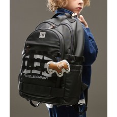 매장정품 리 키즈 LEE KIDS 버디 어센틱 빅 웨빙 포인트 백팩 다크그레이 LK2601BP05DG