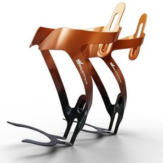 IMPALAPRO Aluminum Bike Water Bottle Cage for MTB & Road – Ultralight 26 g Front-Access Design – S, 오렌지 2개