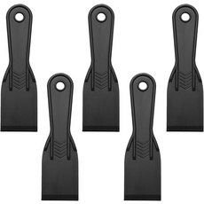 스크래퍼 퍼티 나이프 껌칼 플라스틱 5개 2인치 유연 페인트 스크레이퍼 도구로 스패킹 건식 벽체 수리 벽지 제거 진흙 또는 석고 적용 가능