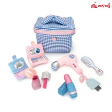 역할놀이 미용세트 하늘색가방 flo3+1tFt