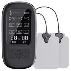 SENPPLE EMS 9 19 (black) 릴렉제이션기 온열 전신 근육 자극 모드 계단 강도