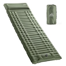 ELEGEAR CUMBREX 두꺼운 5인치 캠핑용 공기 14CM 더블 슬리핑 매우 패드