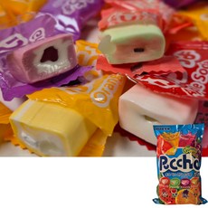 푸쵸믹스캔디 소다향 800g 과일맛젤리 어린이간식+(초코 크리스피증정), 1개