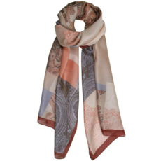 엘르 줄리아페이즐리 롱 실크스카프 SE839S305