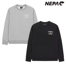 네파(공용) 25SS 기능성 원사를 사용하여 땀을 흡수하고 빠르게 건조하여 쾌적하고 상쾌한 착용감 제공하는 공용 맨투맨 티셔츠 7LC5362