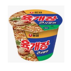 농심 육개장 큰사발 110 g, 10개