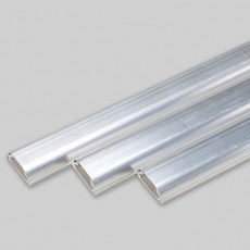 전선몰딩 AL 알루미늄 크롬 실버 전선보호 선정리 모루 국내생산, 3호, 1개