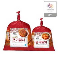 종가 [](M)아삭한포기김치 4.4kg 총각 1.4kg 177734, 5.8kg, 1개