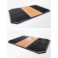 역도 발판 받침대 웨이트 리프팅 원목 보드 나무판, 대나무원목고급바닥재 2000x1000x20mm