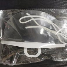 타액 방지 투명 마스크, 본상품