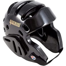 ProForce 라이트닝 스파링 헤드 가드 / 헤드기어 - 레드 라지_168338, 블랙