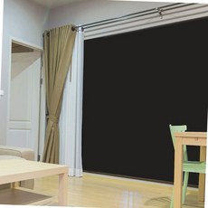 무점착 암막 창문 유리창 시트지 열 자외선 차단 필름 100x300cm 창문시트지 빛차단시트지