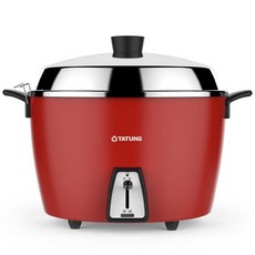 大同15人份不鏽鋼電鍋-富貴紅(簡配) TAC-15L-NCRE