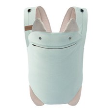 嬰兒揹帶外出簡易前後兩用雙肩前抱式寶寶後背多功能抱娃背娃神器, 升級冰絲6008藍色