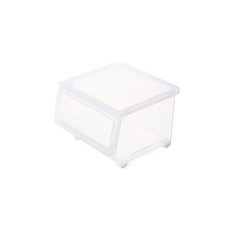 聯府 LF607 大直取式收納箱 置物箱 滑輪箱 台灣製 透明可視 方便收納各式雜物、衣物、玩具 讓居家環境更加整潔有序, 1個, 單一選項, 透明
