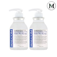 말콤 모던 플로라 블루머스크 헤어트리트먼트, 520ml, 2개