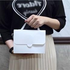 용한솜 포장케이스 고급예단함, 화이트