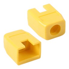 플러그마스터 RJ45 보호캡 랜부트 100개입 NM-SR003Y, 1개