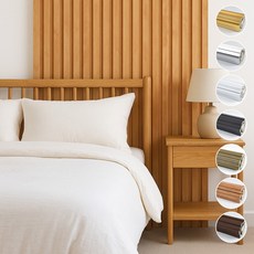 데코앤필름 붙이는 PS 템바보드 사각 습기에 강한 접착식 DIY 셀프 인테리어 패널, 1개, 네츄럴오크 120cmx120cm