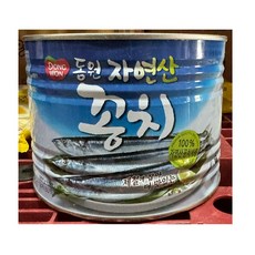 업소용 꽁치 통조림 1800g 대용량 캔꽁치 식당 벌크, 1개, 1.8kg