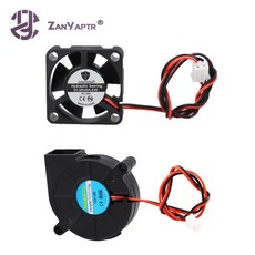 Anet A8 A6 5015 4010 3010 에어 블로워냉각팬 12V 24V 초저소음 오일 베어링 3D 프린터터보 소형 냉각팬 약 7500 RPM, 02 24V_05 5010 Fan(30CM), 1개