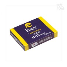 롱스팜 피스코리아 H-13 6mm 2000pcs 제본용침