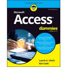 (영문도서) Microsoft 365 Access for Dummies Paperback, English, 9781394295654