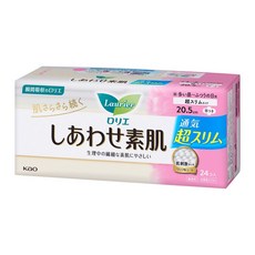 【樂選購物】日本蕾妮亞舒膚Free素肌衛生棉17/35cm (日用/夜用/量多型) + 花王護墊72片, 1個, 日用型20.5cm-24片