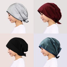 DHT03 미용실 파마 염색 두건 외출모자, DHT03 오렌지, 1개