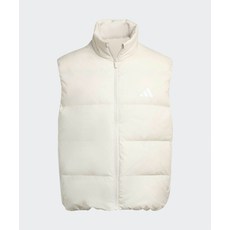 아디다스 ADIDAS 클라이마웜 3-스트라이프 푸퍼 다운 베스트 - 아이보리 / JM4079