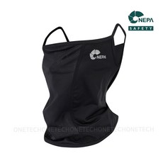 네파 NEPA 24년 아이스 이어 멀티 넥 스카프 안면마스크 페이스커버 자외선차단 쿨링 등산 골프 자전거 산책, 블랙