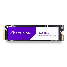 솔리다임 P41 PLUS M.2 NVMe Gen4 QLC, 512GB, 솔리다임 P41 PLUS M.2 NVMe (512GB)