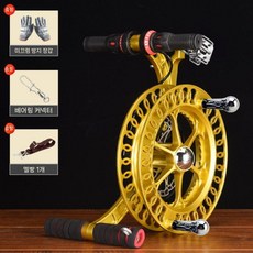 베어링얼레 상품 연줄 연날리기 회전 릴 와인더, 1. 26cm 골드