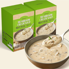 애슐리 홈스토랑 크림 스프 180g x 5 x 2 box - 머쉬룸 크림스프, 10개